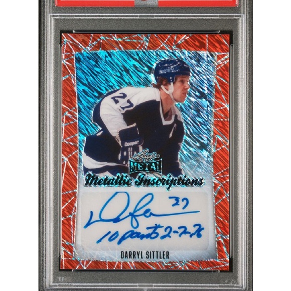 Darrel Sittler 1 of 1 PSA 9 Upper Deck Exotic. Autographed. - Picture 2 of 3